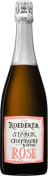 Louis Roederer Brut Nature Rose Philippe Starck Label 2015  Front Bottle Shot