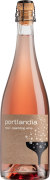 Portlandia Winery Sparkling Rose  Front Bottle Shot