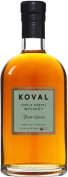 Koval Four Grain Single Barrel Whiskey Front Bottle Shot