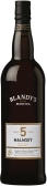 Blandy's 5 Years Malmsey Rich Madeira Front Bottle Shot