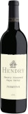 Hendry Primitivo 2021  Front Bottle Shot