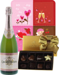 Canard-Duchene Authentic Brut Rose & Godiva Gift Product Image