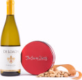 Swiss Colony Cashews & California Chardonnay Gift Set Gift Product Image