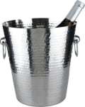 wine.com Viski Hammered Stainless-Steel Ice Bucket  Gift Product Image
