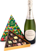 Laurent-Perrier Demi-Sec Champagne & Godiva Holiday Chocolates Gift Product Image