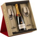 Bollinger 94 Point Brut Special Cuvee Gift Set with 2 Champagne Glasses Gift Product Image