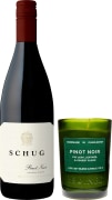 wine.com 90 Point Pinot Noir & Rewined Signature Candle Gift Set  Gift Product Image