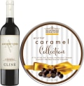 Zinfandel & Dark Chocolate Caramels Gift Set Gift Product Image