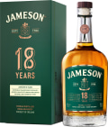 Jameson 18 Year Irish Whiskey 92 Proof with Gift Box Front Bottle Shot