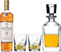 The Macallan 12 Year Scotch & Riedel Gift Set Front Bottle Shot