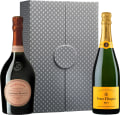 wine.com Champagne Icons with Silver Gift Box  Gift Product Image