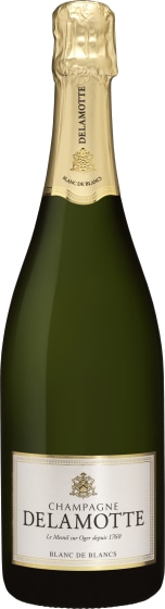Delamotte Blanc de Blancs Front Bottle Shot