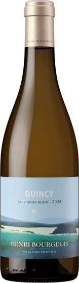 Henri Bourgeois Quincy Sauvignon Blanc 2024 Front Bottle Shot