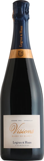Champagne Legras & Haas Les Visions Blanc de Blancs Brut Grand Cru Front Bottle Shot