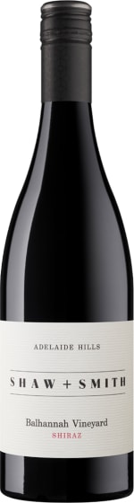 Shaw + Smith Balhannah Shiraz 2020 Front Bottle Shot