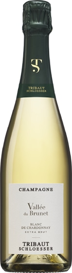 Champagne Tribaut-Schloesser Blanc de Chardonnay Extra Brut Front Bottle Shot