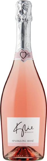 Kylie Minogue Alcohol Free Sparkling Rose (Non-Alcoholic) Front Bottle Shot