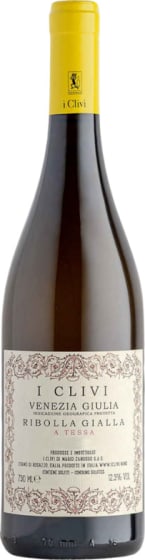 I Clivi Colli Orientali del Friuli a Tessa Ribolla Gialla 2024 Front Bottle Shot