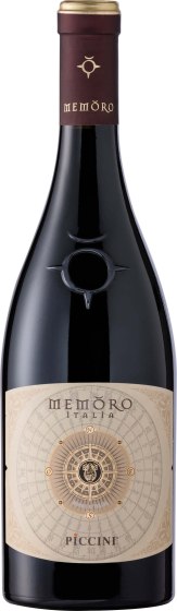 Piccini Memoro Rosso Front Bottle Shot