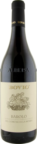 Bovio Barolo 2022 Front Bottle Shot