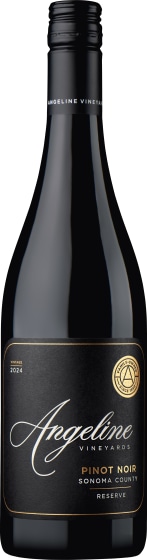 Angeline Reserve Pinot Noir 2024 Front Bottle Shot