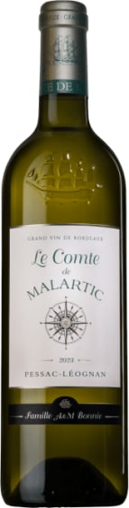 Chateau Malartic-Lagraviere Le Comte de Malartic Blanc 2023 Front Bottle Shot
