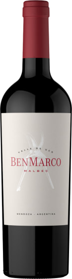 BenMarco Malbec 2022 Front Bottle Shot
