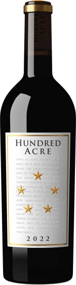 Hundred Acre Ark Vineyard Cabernet Sauvignon 2022 Front Bottle Shot