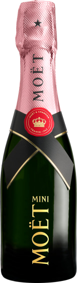 Moet & Chandon Rose Imperial (187ML Split) Front Bottle Shot