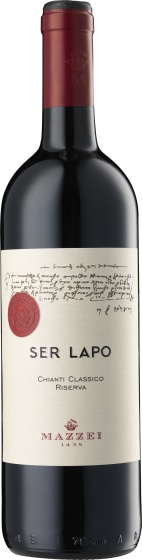 Mazzei Chianti Classico Riserva Ser Lapo 2020 Front Bottle Shot