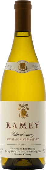 Ramey Russian River Chardonnay 2023 Front Bottle Shot