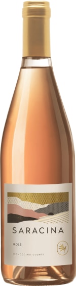 Saracina Vineyards Rose 2024 Front Bottle Shot