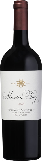 Martin Ray Howell Mountain Cabernet Sauvignon 2022 Front Bottle Shot