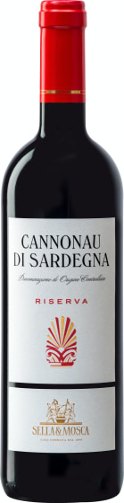 Sella & Mosca Cannonau di Sardegna Riserva 2022 Front Bottle Shot