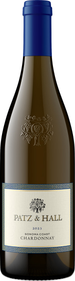Patz & Hall Sonoma Coast Chardonnay 2023 Front Bottle Shot