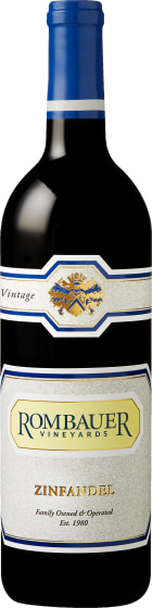 Rombauer California Zinfandel 2023 Front Bottle Shot