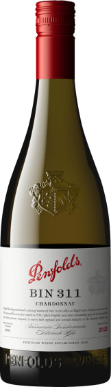 Penfolds Bin 311 Chardonnay 2022 Front Bottle Shot