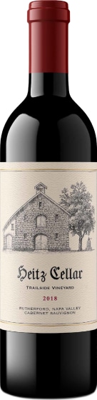 Heitz Cellar Trailside Vineyard Cabernet Sauvignon 2018 Front Bottle Shot