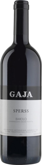 Gaja Sperss Barolo 2020 Front Bottle Shot