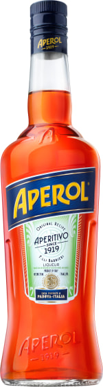 Aperol Aperitivo Liqueur Front Bottle Shot