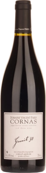 Vincent Paris Cornas Granit 30 2023 Front Bottle Shot