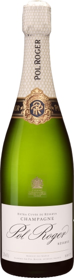 Pol Roger Brut Reserve Front Bottle Shot