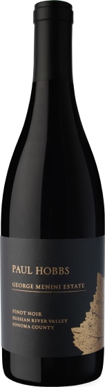 Paul Hobbs George Menini Estate Pinot Noir 2023 Front Bottle Shot