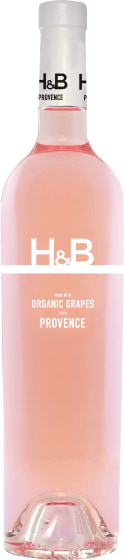 Hecht & Bannier Coteaux d'Aix-en-Provence Organic Rose 2024 Front Bottle Shot