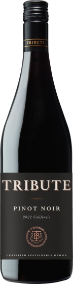Tribute Pinot Noir 2022 Front Bottle Shot