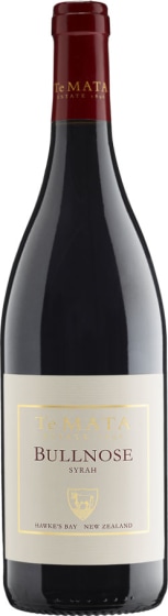Te Mata Bullnose Syrah 2020 Front Bottle Shot