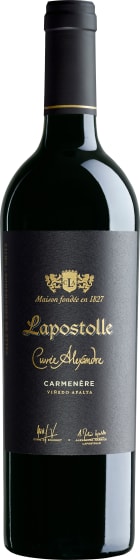 Lapostolle Cuvee Alexandre Carmenere 2024 Front Bottle Shot