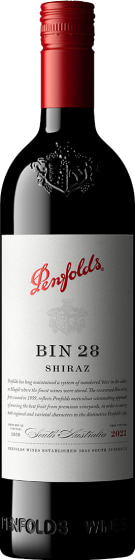 Penfolds Bin 28 Shiraz 2022 Front Bottle Shot