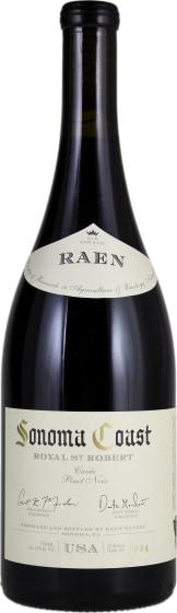 RAEN Royal St. Robert Cuvee Pinot Noir 2023 Front Bottle Shot