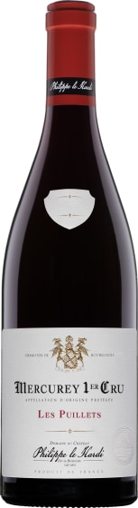 Philippe le Hardi Mercurey Les Puillets Premier Cru 2022 Front Bottle Shot